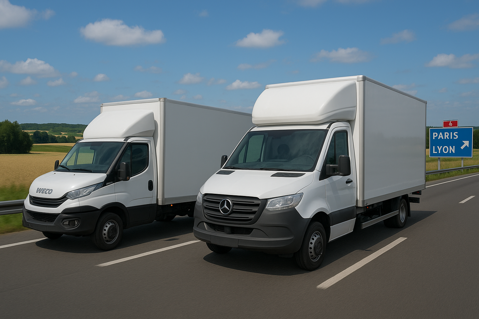 Utilitaire 20m³ avec hayon